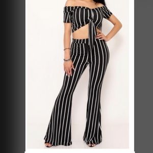 2 piece pant outfit